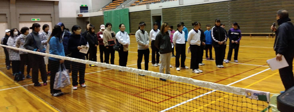 堺市選抜インドア選手権大会開会式