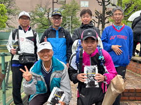 シニア男子60入賞者