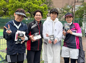 シニア女子60入賞者