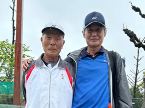 シニア男子70 入賞者