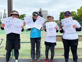 シニア女子40入賞者