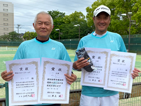 シニア男子60入賞者