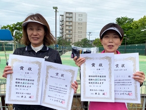 シニア女子60入賞者