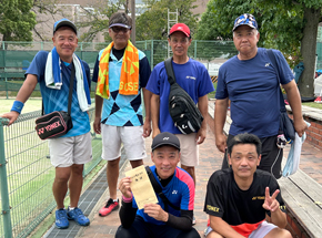 シニア男子50優勝