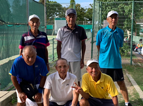 シニア男子65準優勝