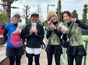 シニア女子40入賞者